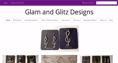 Desktop Screenshot of glamandglitz.com